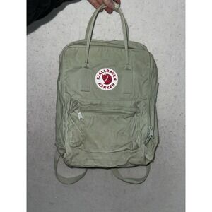 Fjallraven Kanken Backpack Mint Green 13"‎ Classic NICE CONDITION